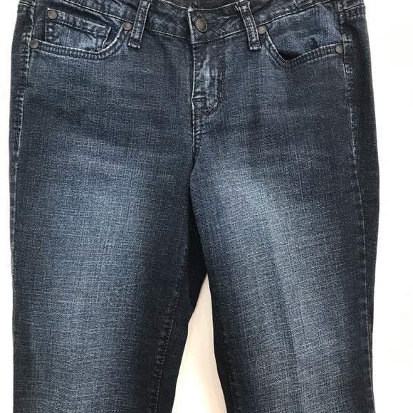 Jessica Simpson Blue Flare Jeans with Classic Indigo Shade NWOT. - Picture 4 of 15